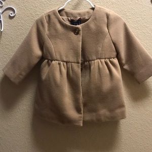 Baby GAP Camel Pea Coat 12-18 months